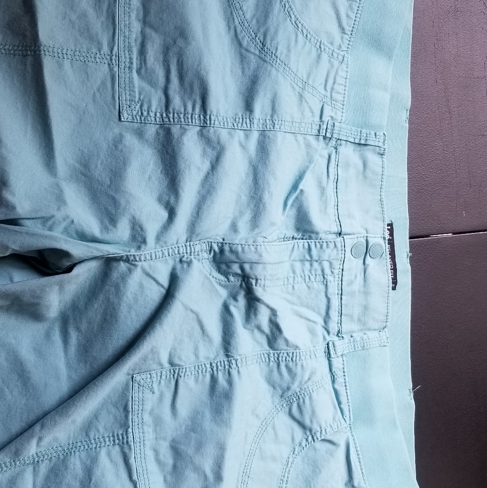 22W Lee Womens wide leg capris pants